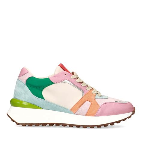 multi gekleurde sneakers dames.